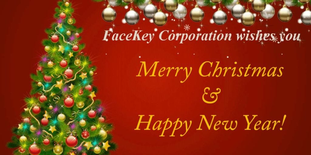 Merry Christmas and Happy New Year from FaceKey